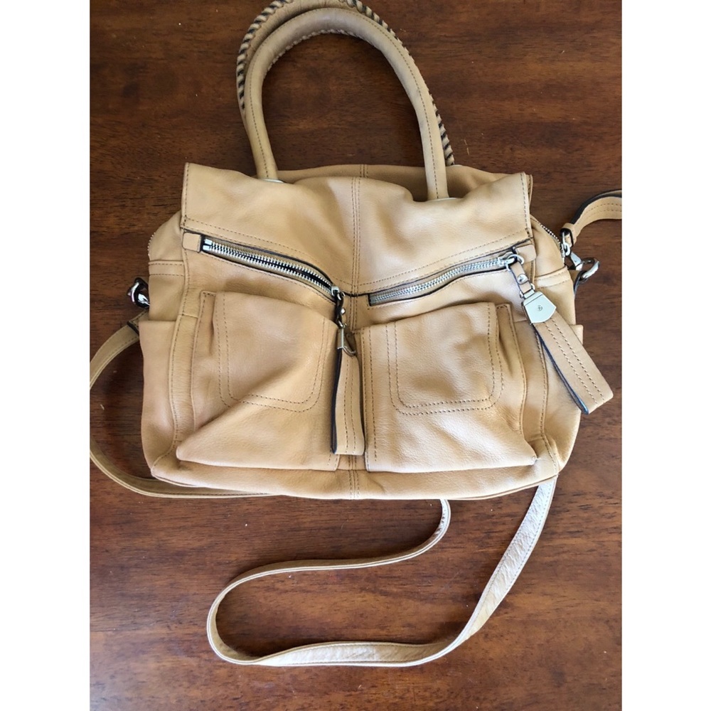 B. Makowsky Leather Handbag